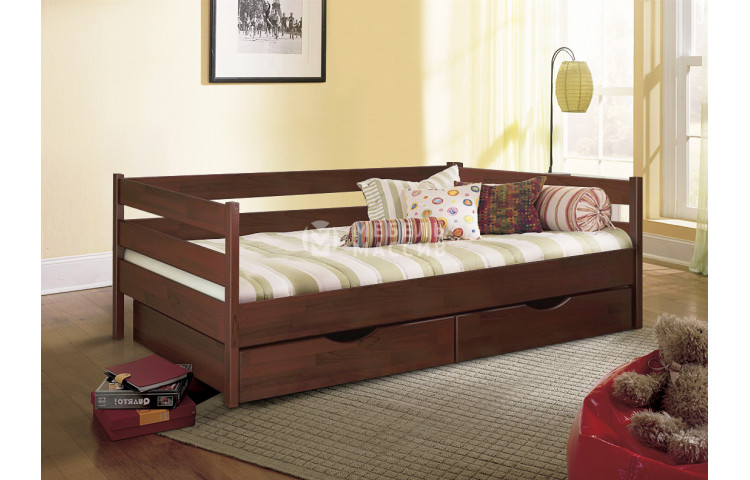 Кровать Детская с ящиками 1